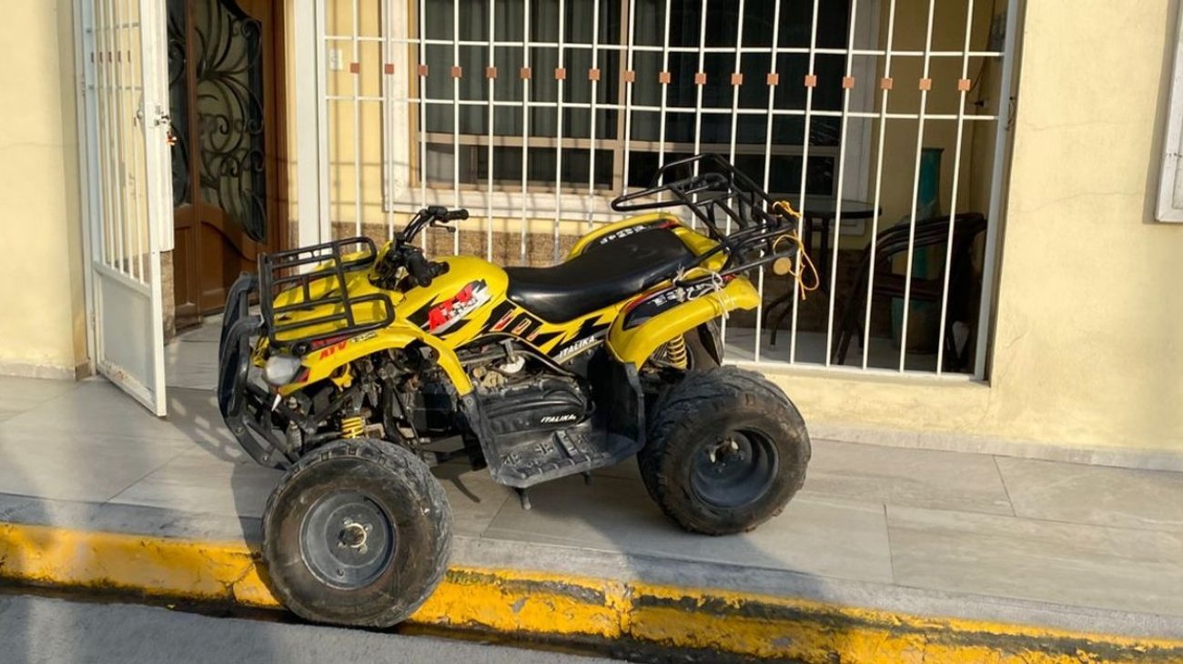 Choque deja a dos mujeres lesionadas que iban en cuatrimoto