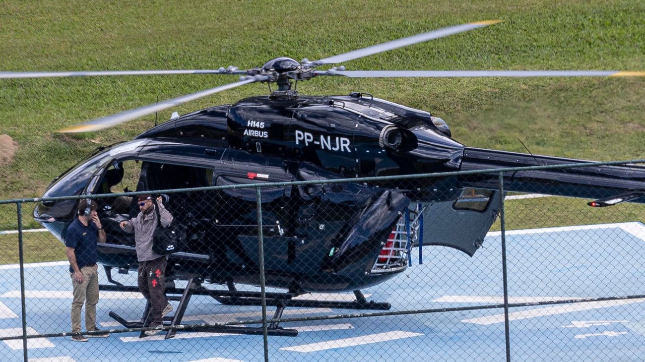 Brasil inicia preparación mundialista con llegada en helicóptero