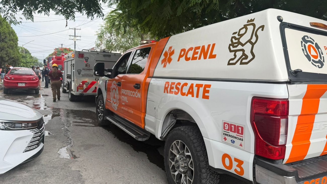 Incendio en Escobedo moviliza a PC; no se reportan lesionados