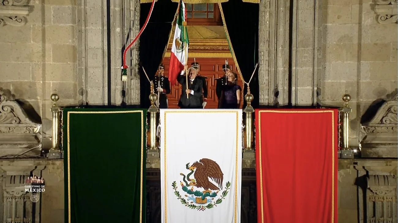 Da AMLO su último Grito de Independencia desde el Zócalo