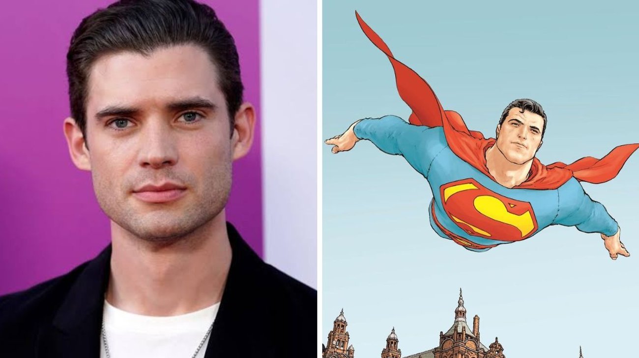 Revelan la primera foto de David Corenswet como Superman