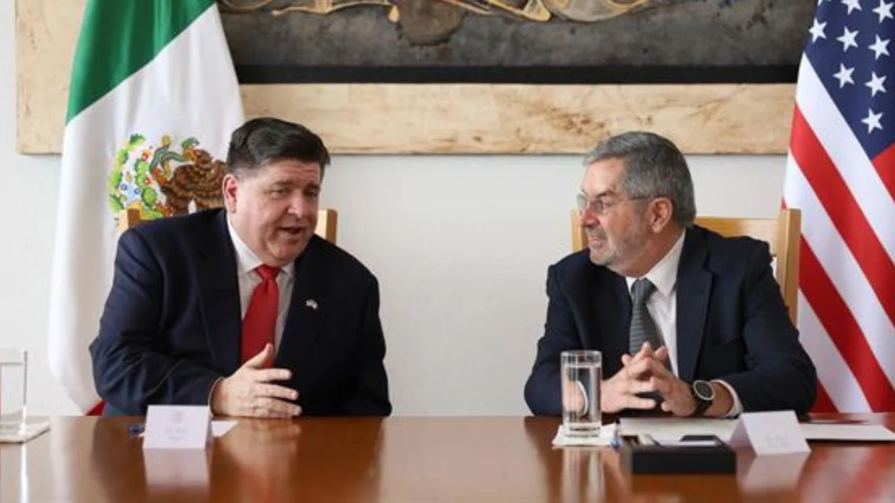 Recibe México a J.B Pritzker durante su 'misión comercial'