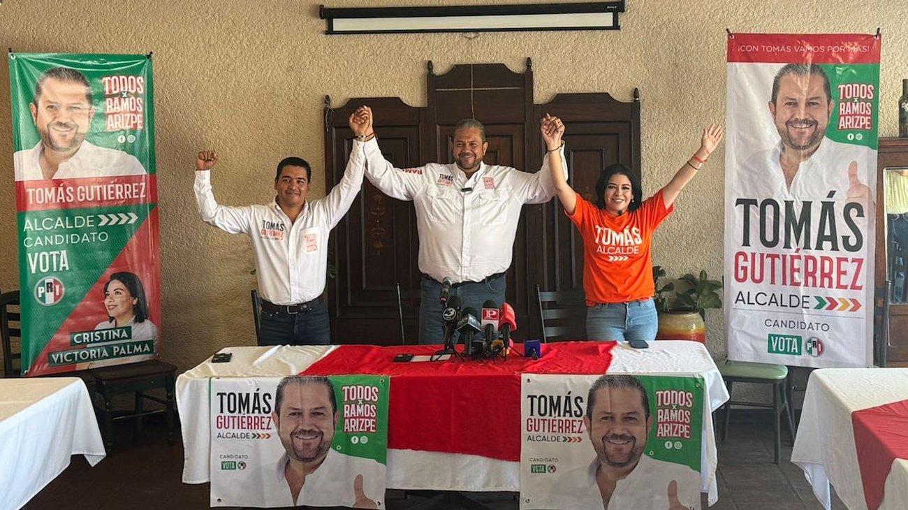 Declina candidata de MC a favor de Tomás Gutiérrez