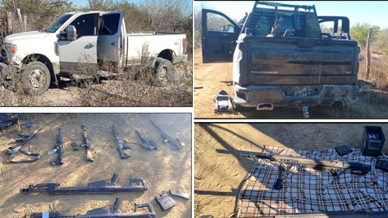 Asegura Sedena armas largas y fusiles Barret en General Treviño