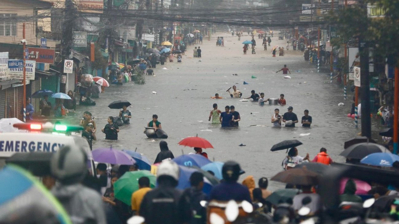 Deja 2 muertos el tifón Gaemi tras su paso por Taiwán