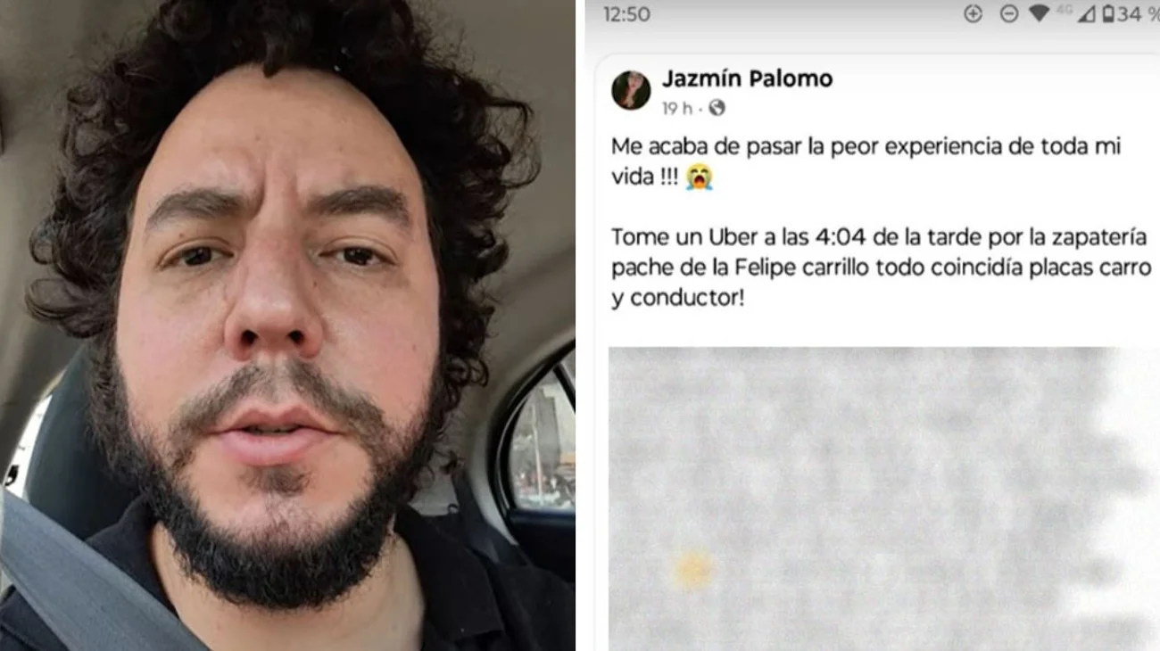 Regia denuncia a taxista por desviarse y este la desmiente
