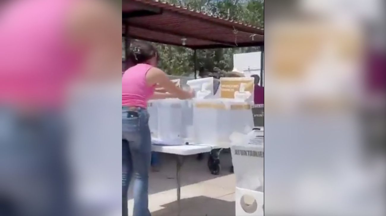 ¡Tramposilla! Exhiben a funcionaria de casilla en Sonora