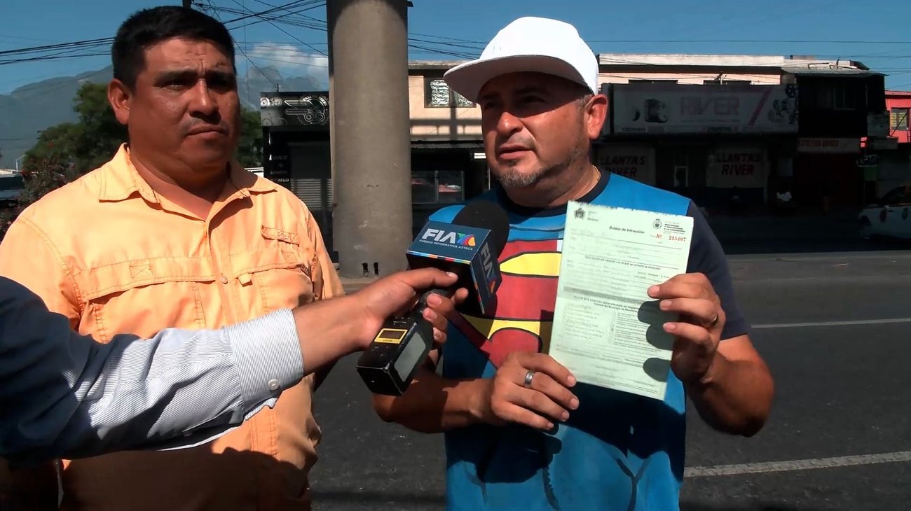 Denuncian multas mal aplicadas de Tránsito de Monterrey
