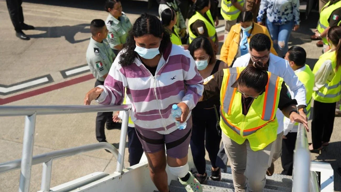 Recibe México a 13,455 deportados desde llegada de Trump