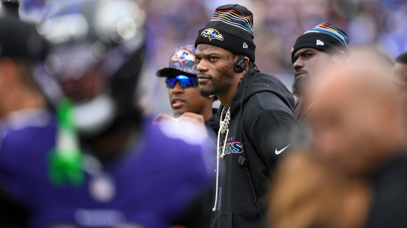Lamar Jackson vuelve a las practicas con Baltimore
