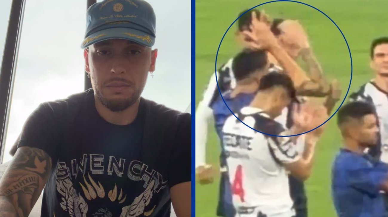 Ocampos se disculpa tras hacer gesto contra la afición