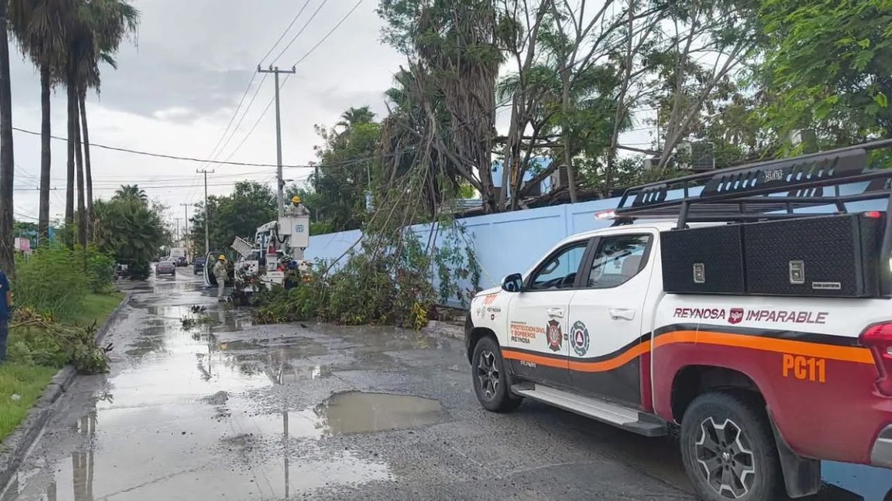Intensifican desagüe en Reynosa por temporada de ciclones
