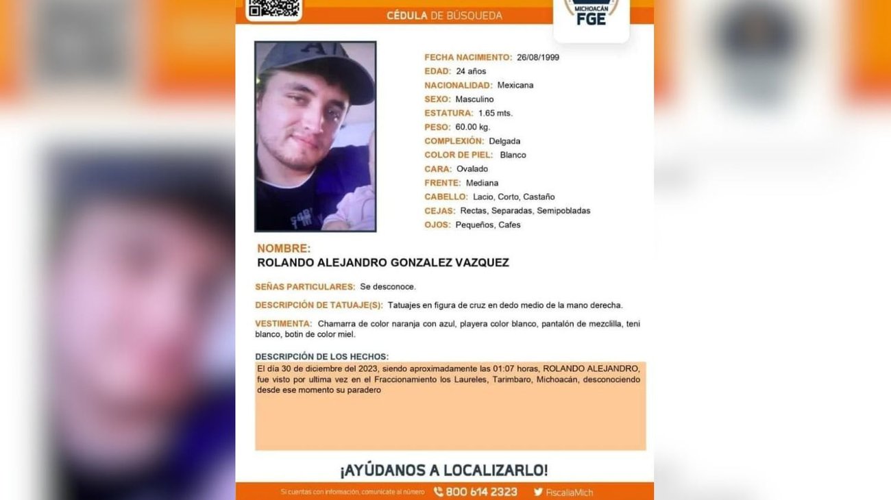 Mujer entrega a novio a sicarios y desaparece en Michoacán