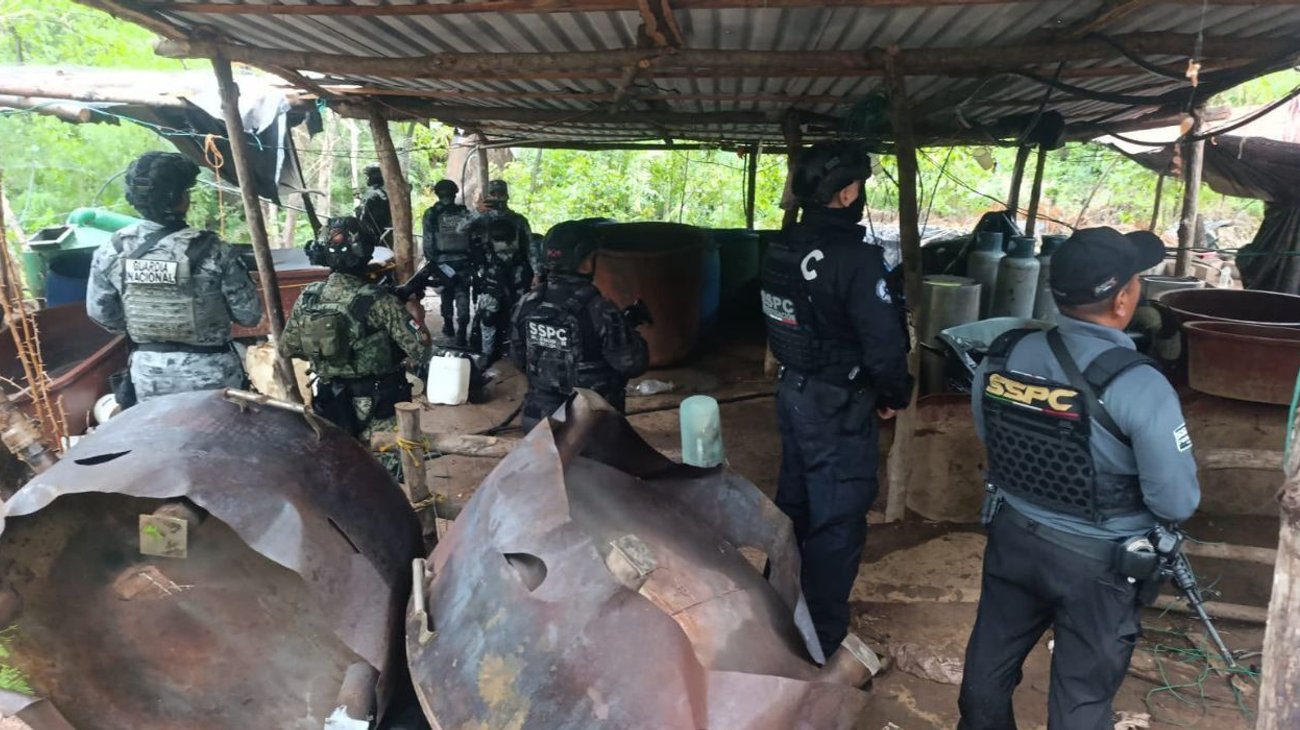 Incautan 7.8 toneladas de droga en Guerrero: García Harfuch
