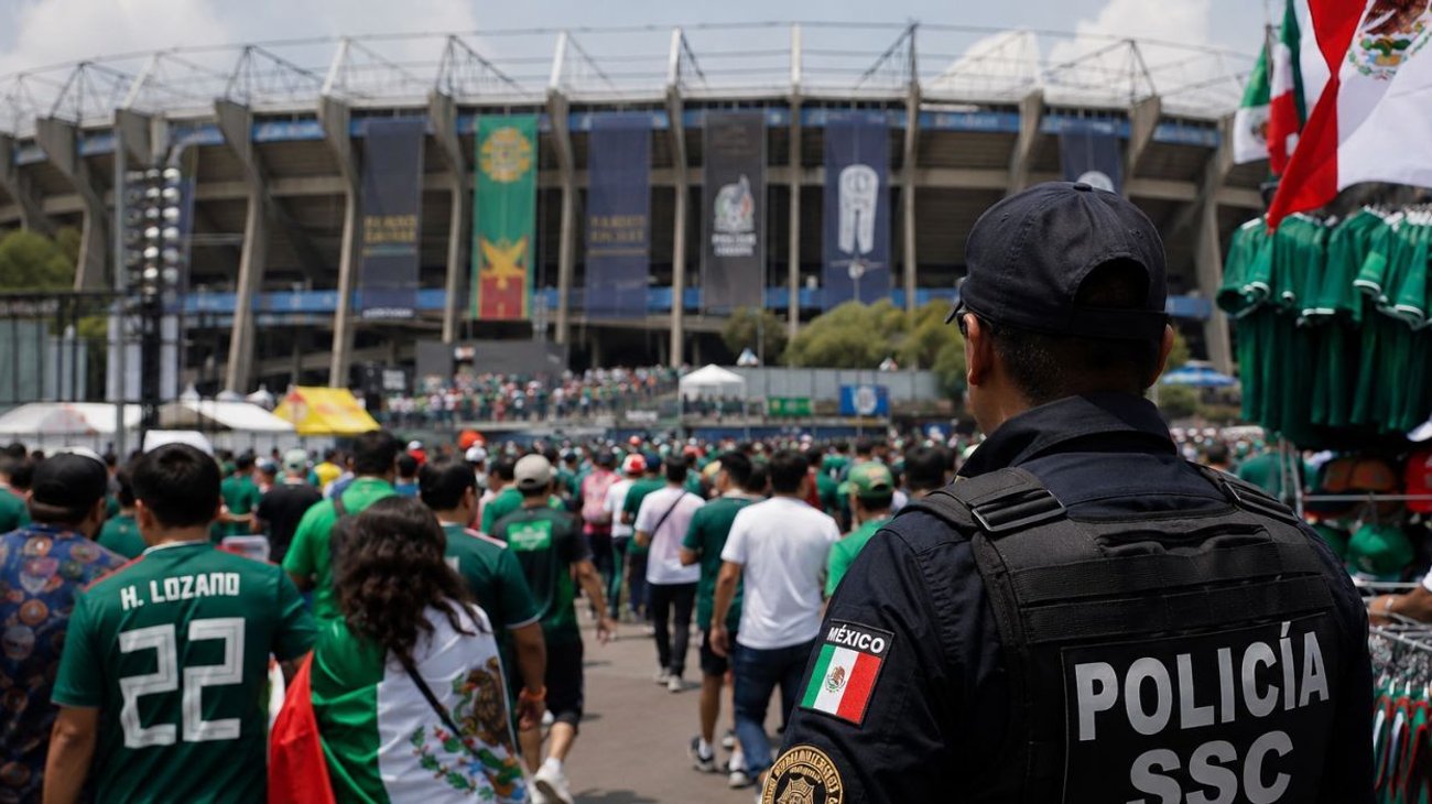 CDMX desplegará más de 15 mil policías para México vs Ecuador