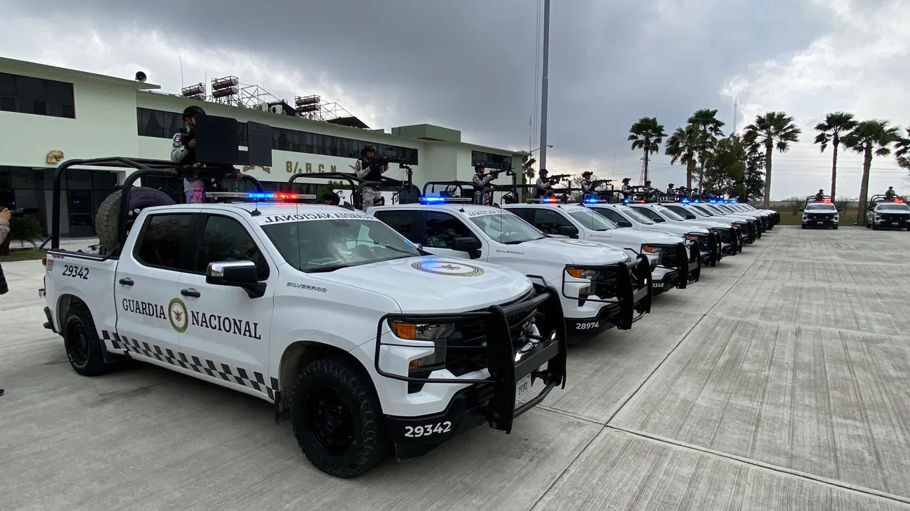 Llega Guardia Nacional a la frontera de Tamaulipas 