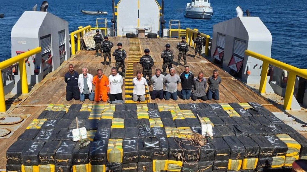 Realizan histórica incautación de cocaína en El Salvador