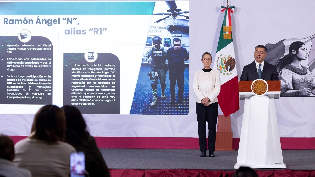 Revela Harfuch posible motivo por el que mataron a Carlos Manzo