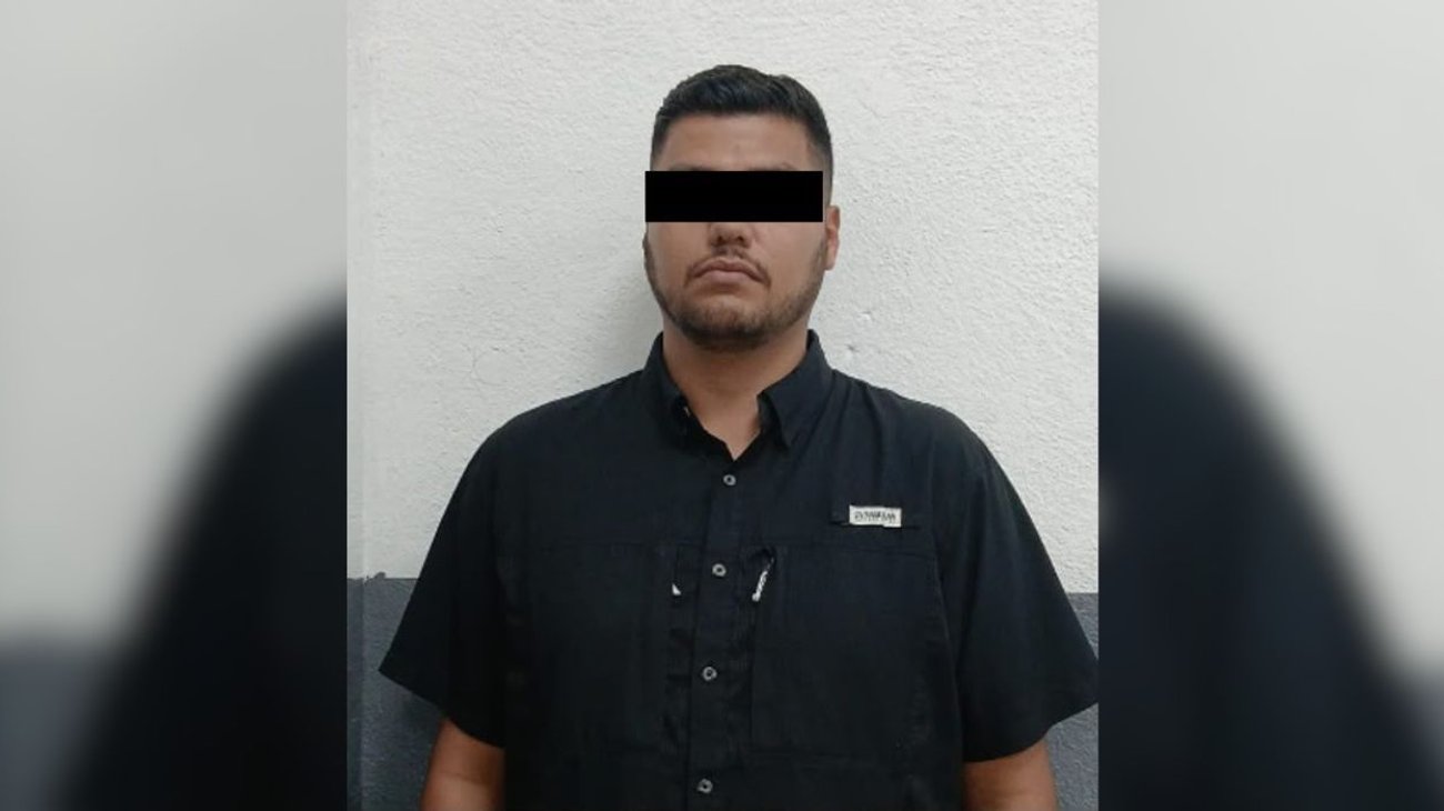 Detienen a hombre armado durante operativo en Santa Catarina