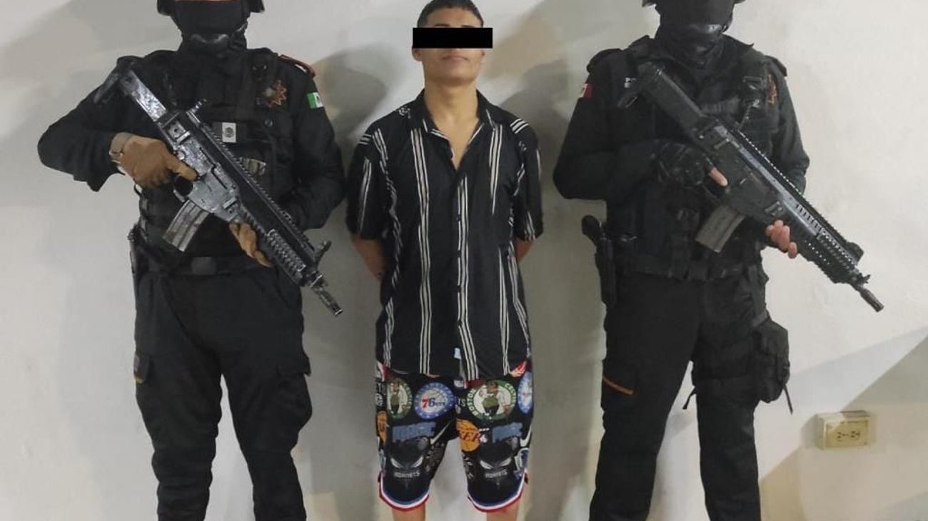 Capturan a hombre en posesión de arma de fuego y drogas