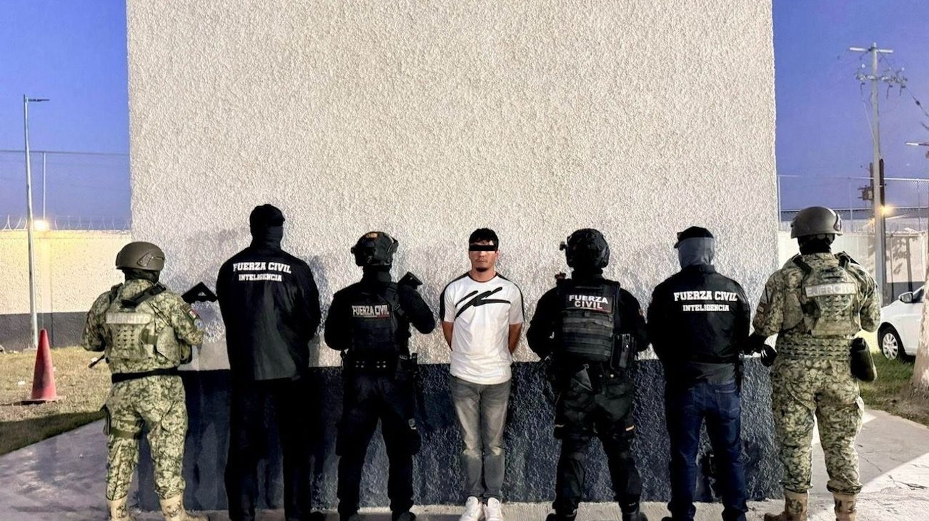 Captura Fuerza Civil a presunto gatillero en Doctor Arroyo