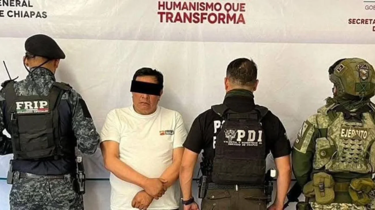 Capturan a 15 criminales durante cateos en Chiapas