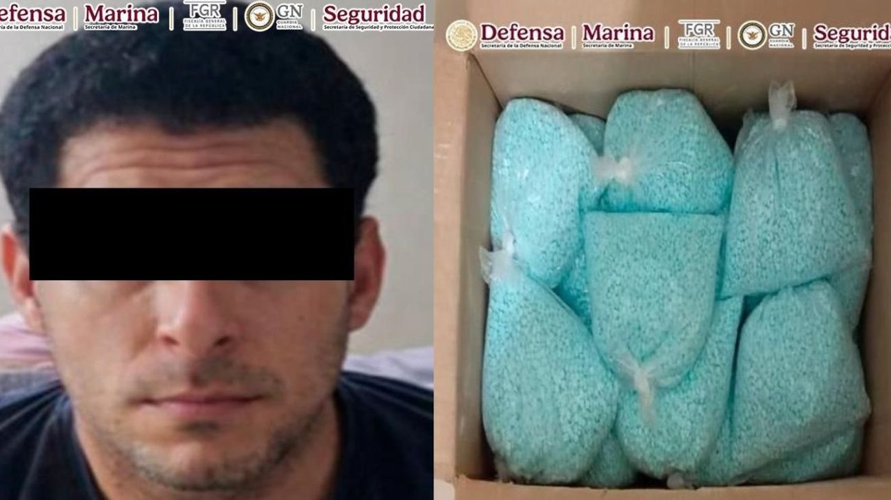 Detienen a 6 y decomisan más de 200 kilos de fentanilo en Colima