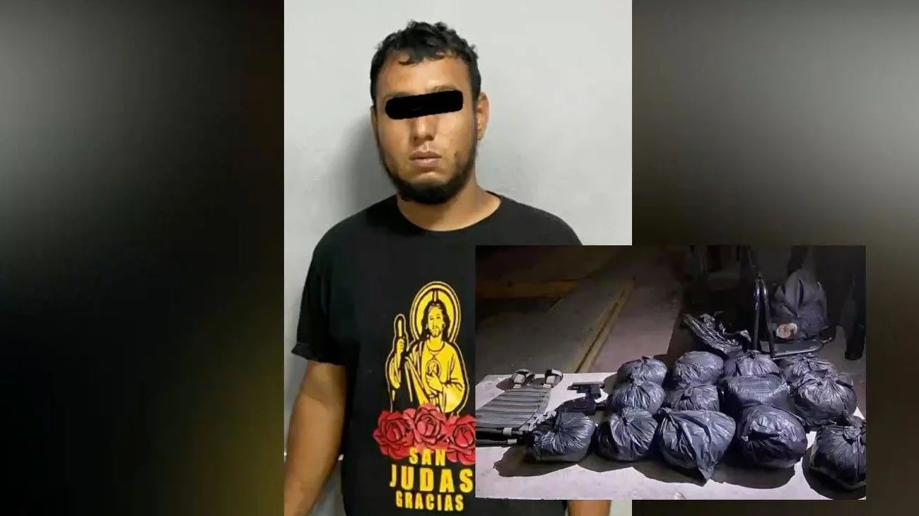 Intenta pasar como pepenador para llevar droga en triciclo