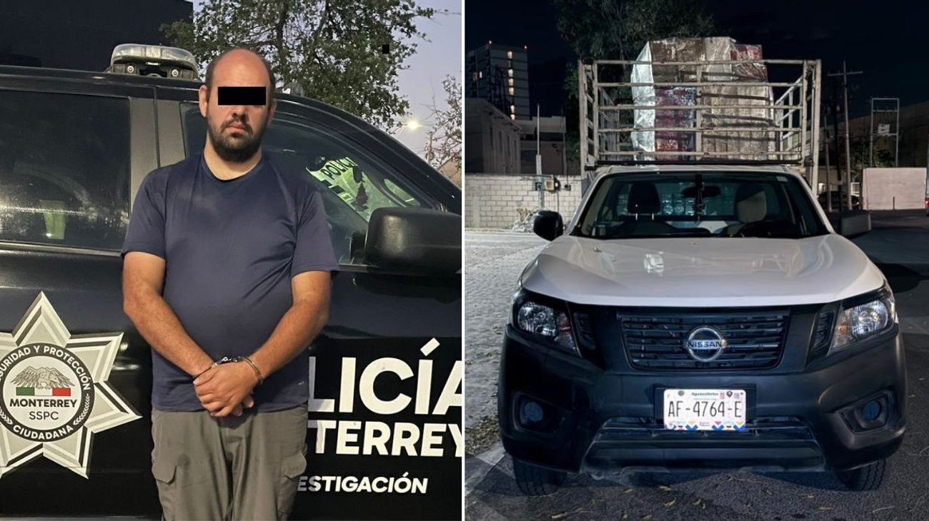 Cae con droga; lo vinculan a presunto fraude en Monterrey