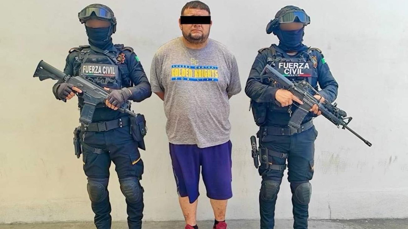 Detienen a hombre armado y drogas en Guadalupe