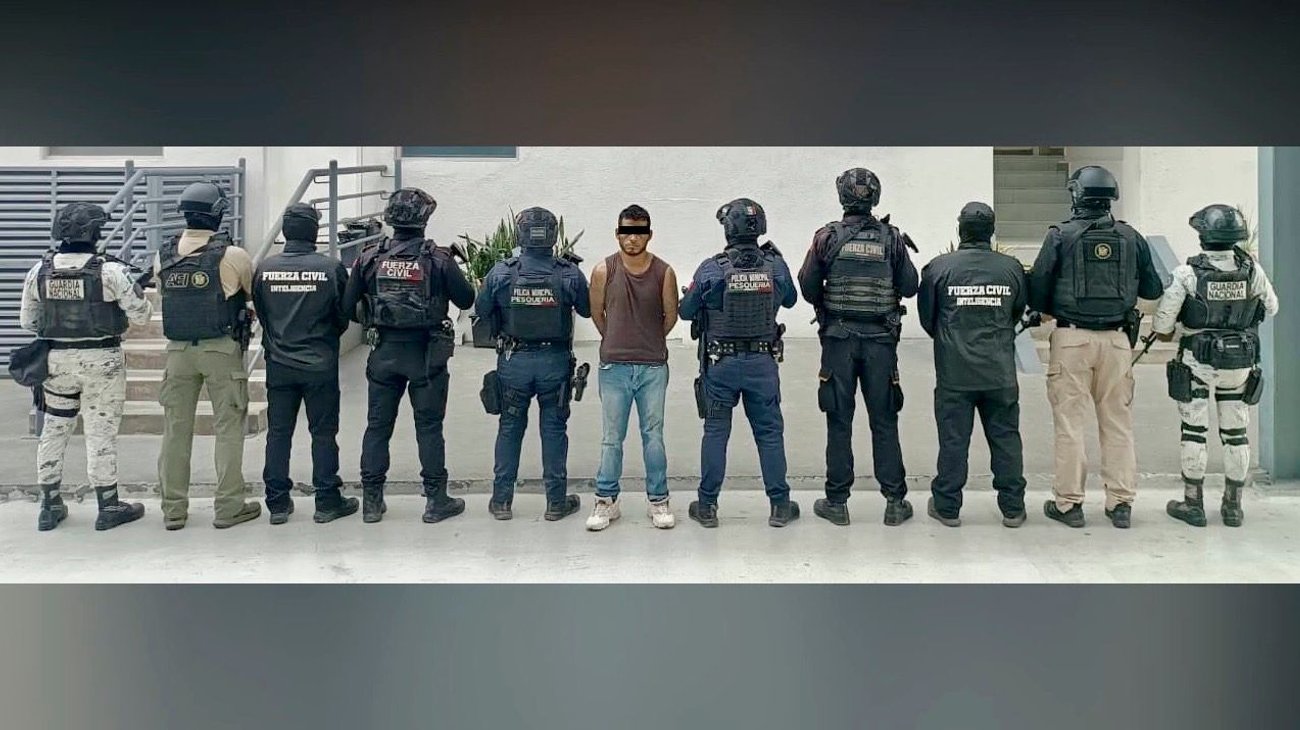 Capturan a hombre con dosis de droga en Pesquería