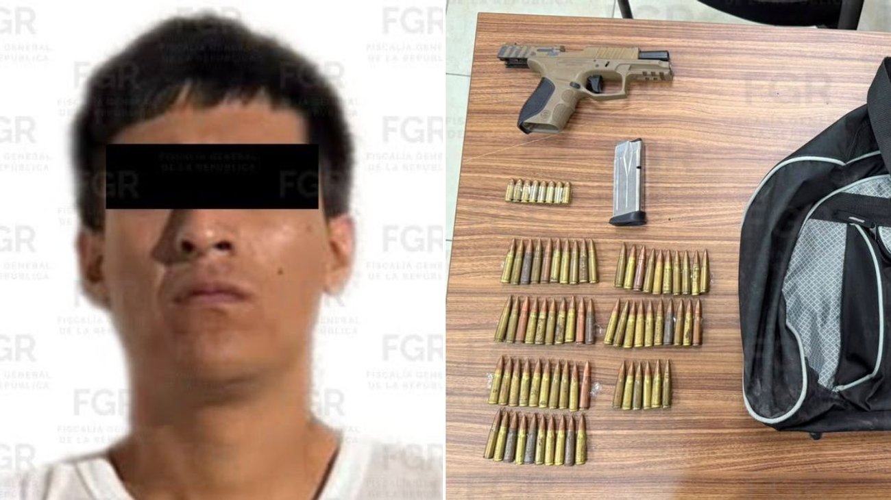 Queda vinculado a proceso por portación de arma y cartuchos