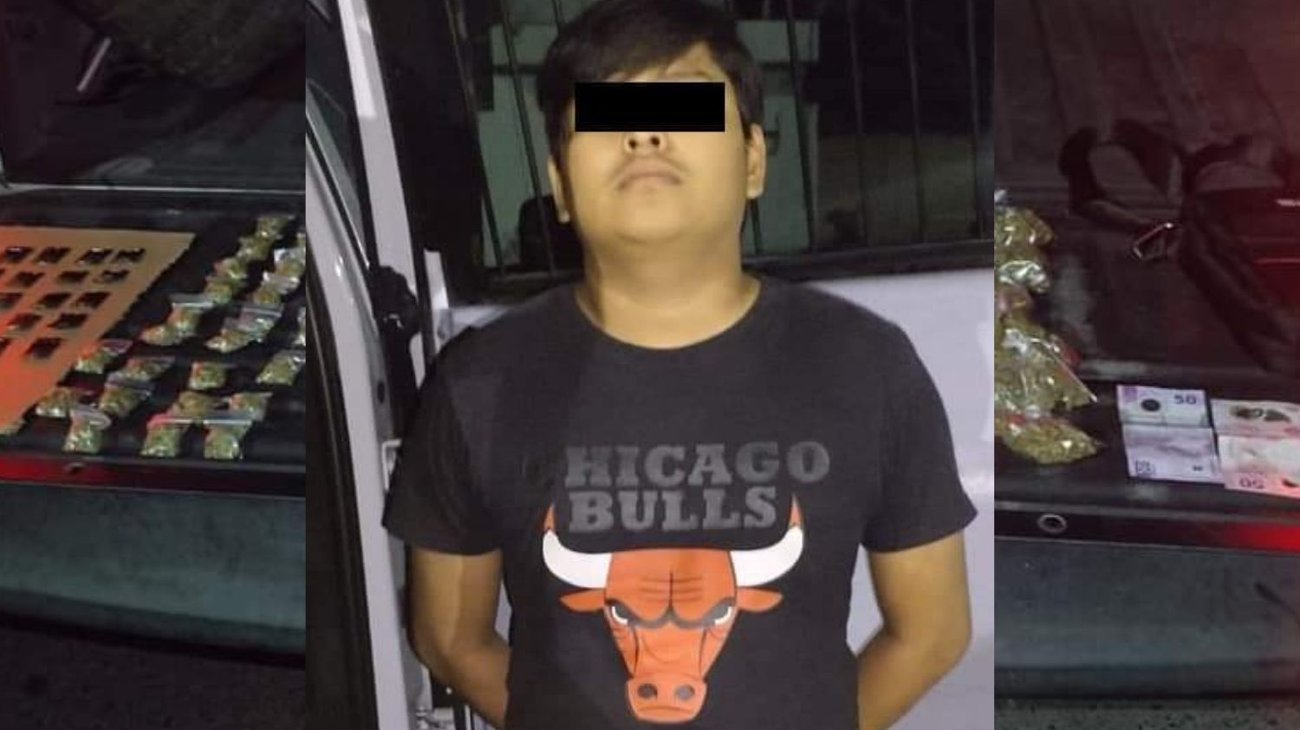 Narcomenudista se pone nervioso y lo detienen en Monterrey
