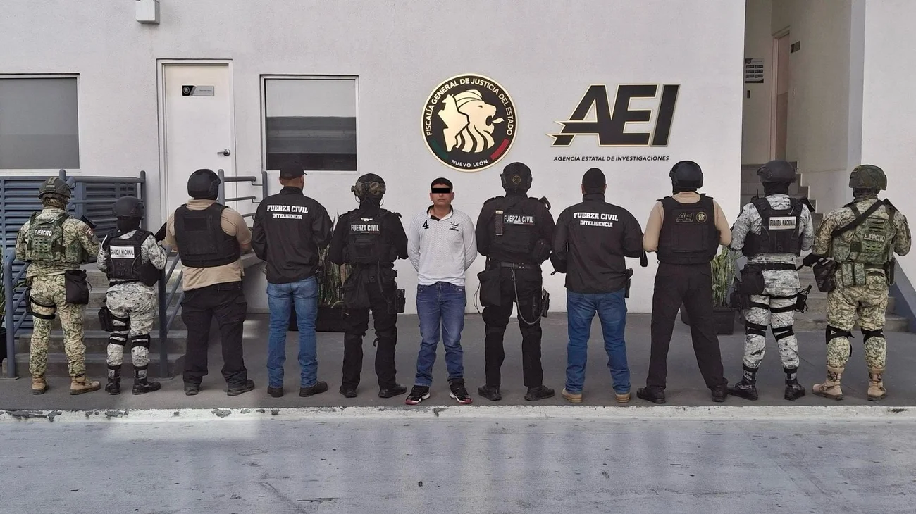 Capturan a presunto generador de violencia en Monterrey