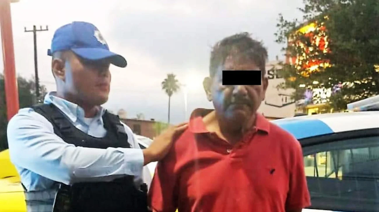 Hombre en estado de ebriedad golpea a su esposa en Monterrey