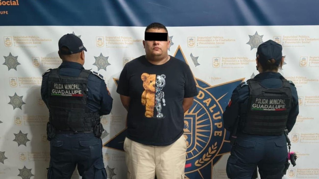 Cae hombre tras persecución y hallazgo de droga en Guadalupe