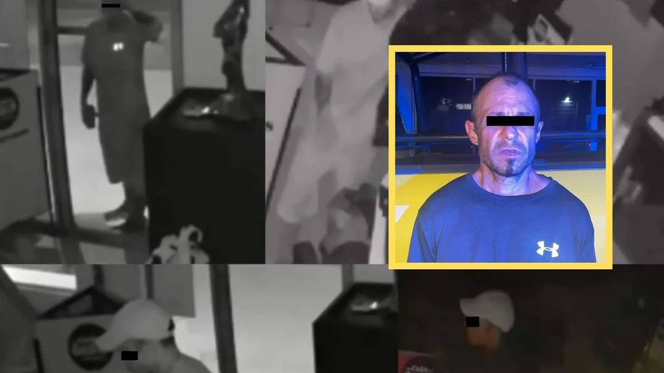 Captan in fraganti a ladrón en barbería de Monterrey