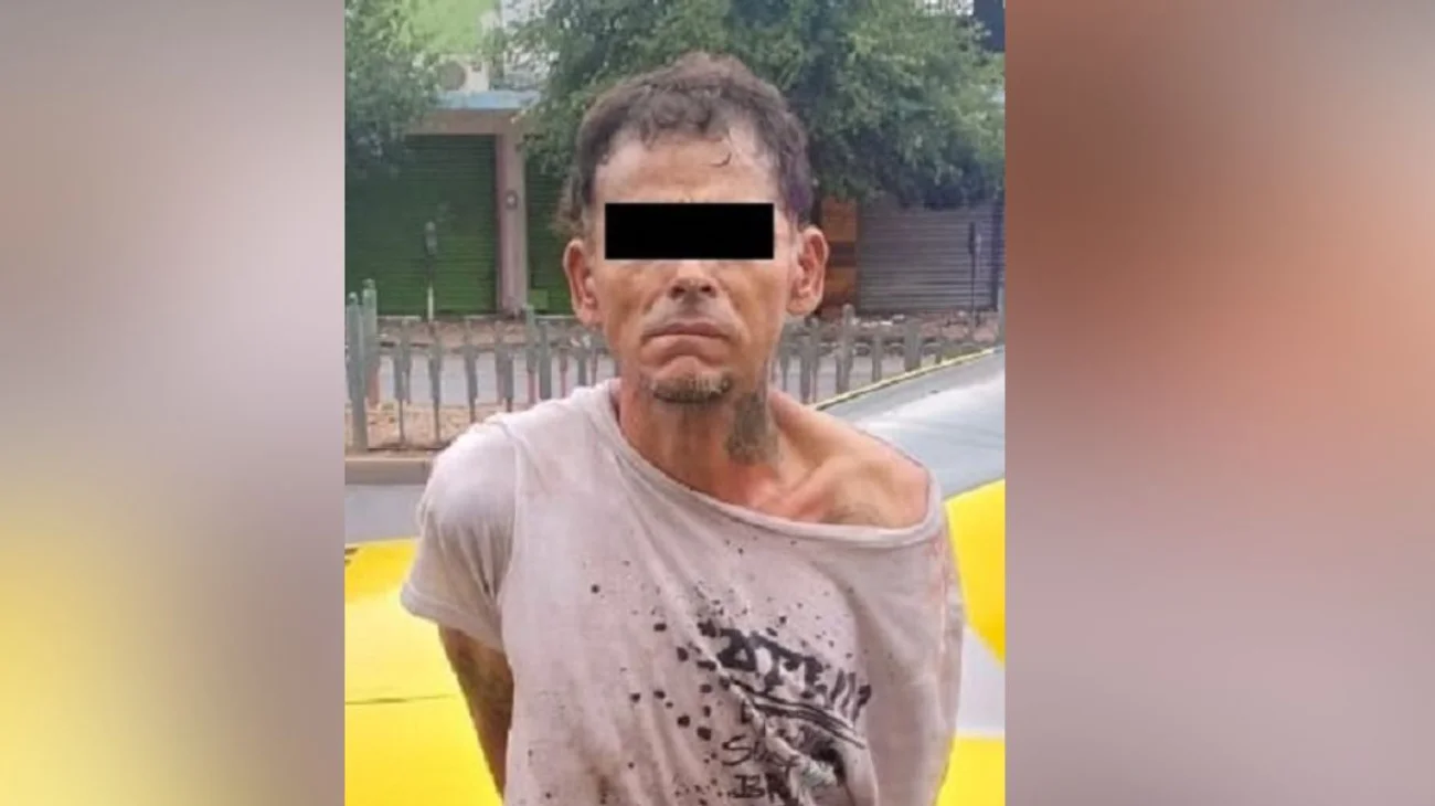 Detienen a hombre por robo a negocio en el centro de Monterrey