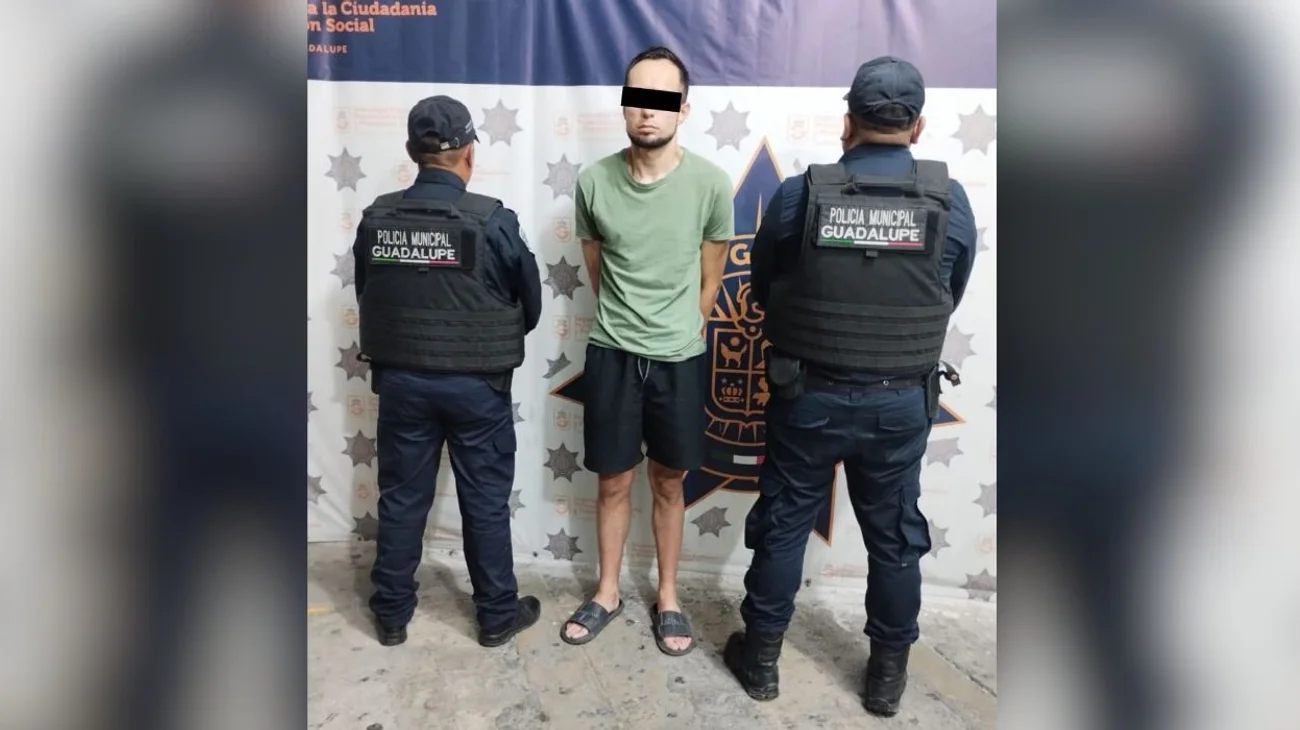 Hombre es detenido tras golpear y amenazar de muerte a su pareja