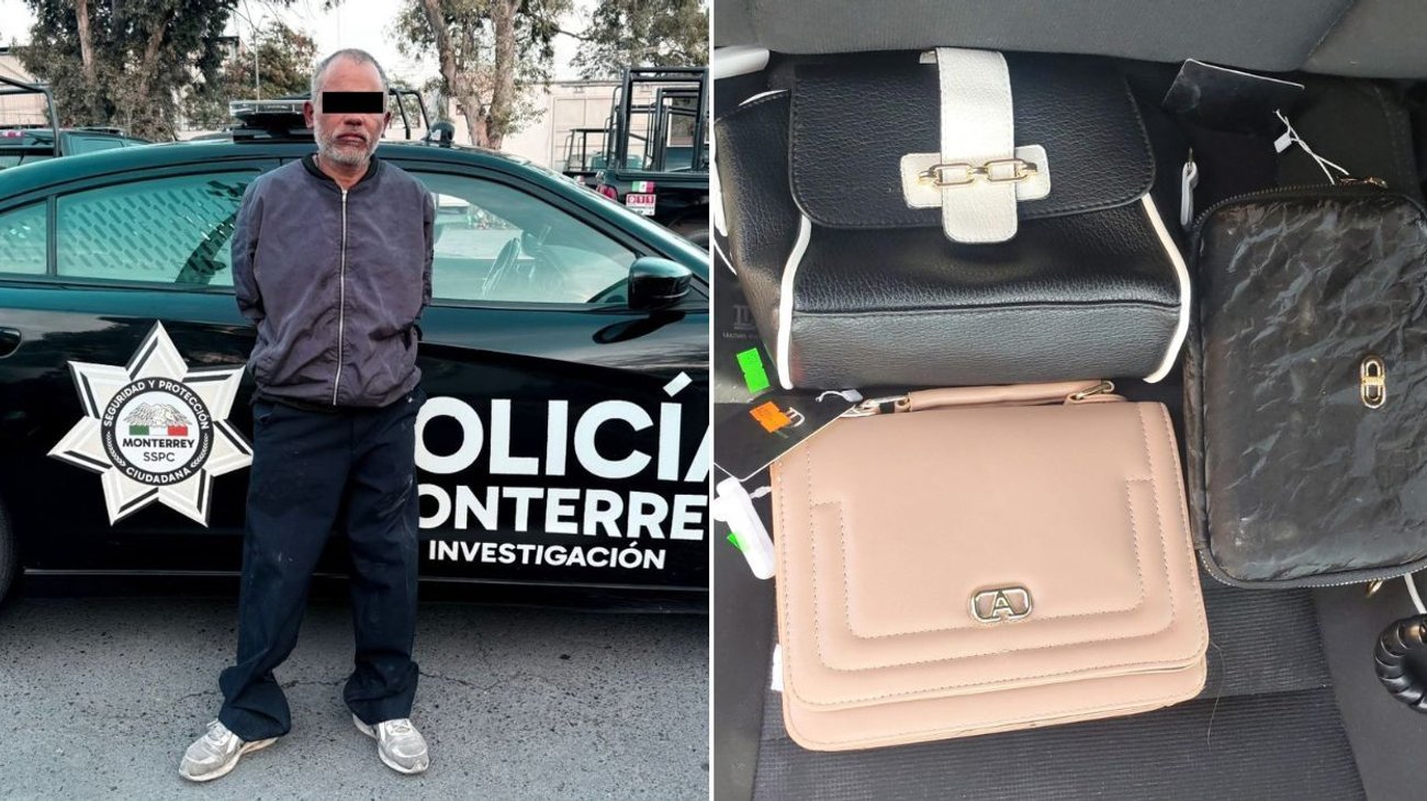 Hiere a guardia de negocio al intentar huir con bolsos robados