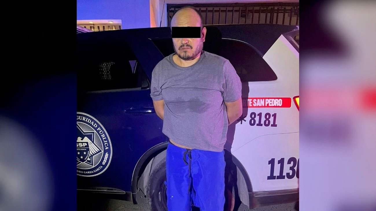 Detiene Policía de San Pedro a presunto ladrón de vivienda