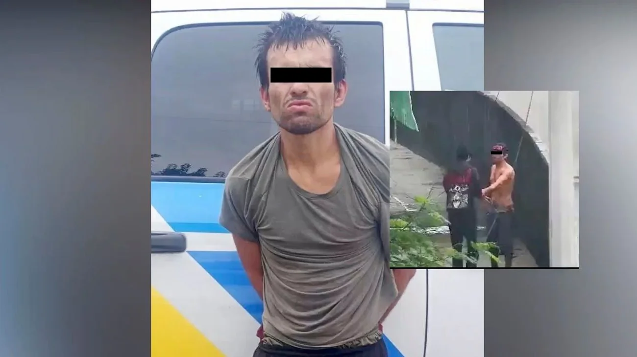 Cae por amenazar con piedra y robar celular a joven