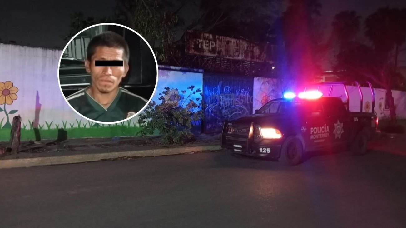 Detienen a hombre tras presuntamente robar en una secundaria