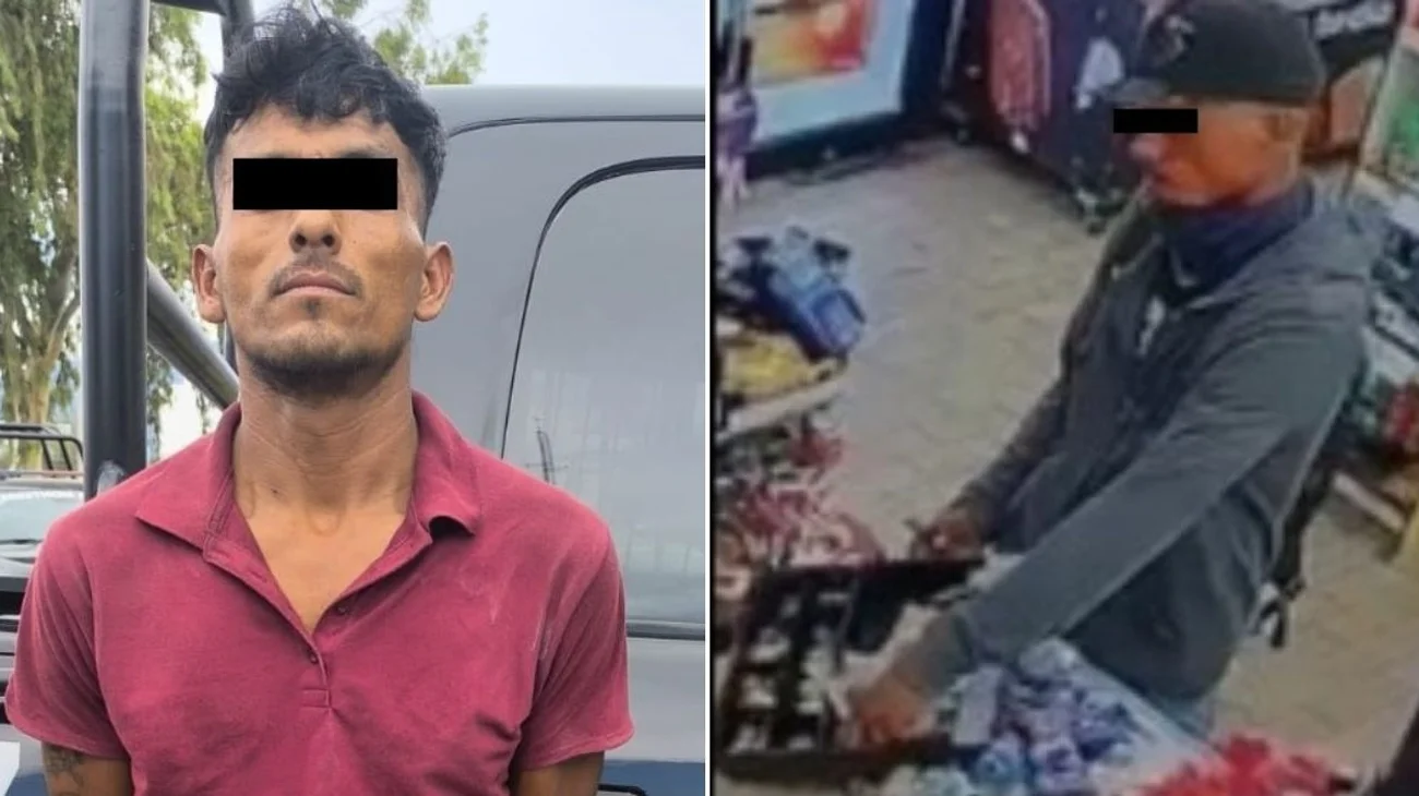 Capturan a presunto asaltante de tiendas en colonias de Monterrey