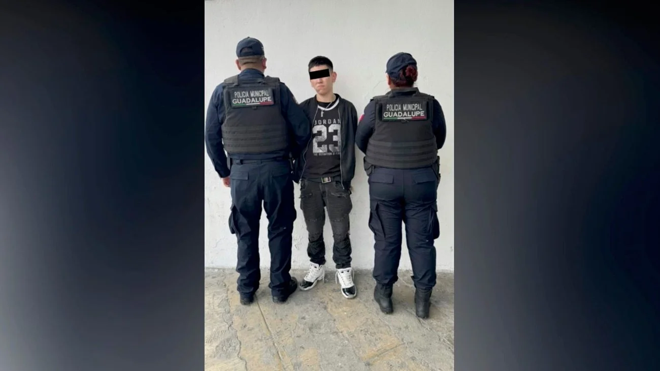 Detienen a joven con droga; lo vinculan a asaltos en Guadalupe