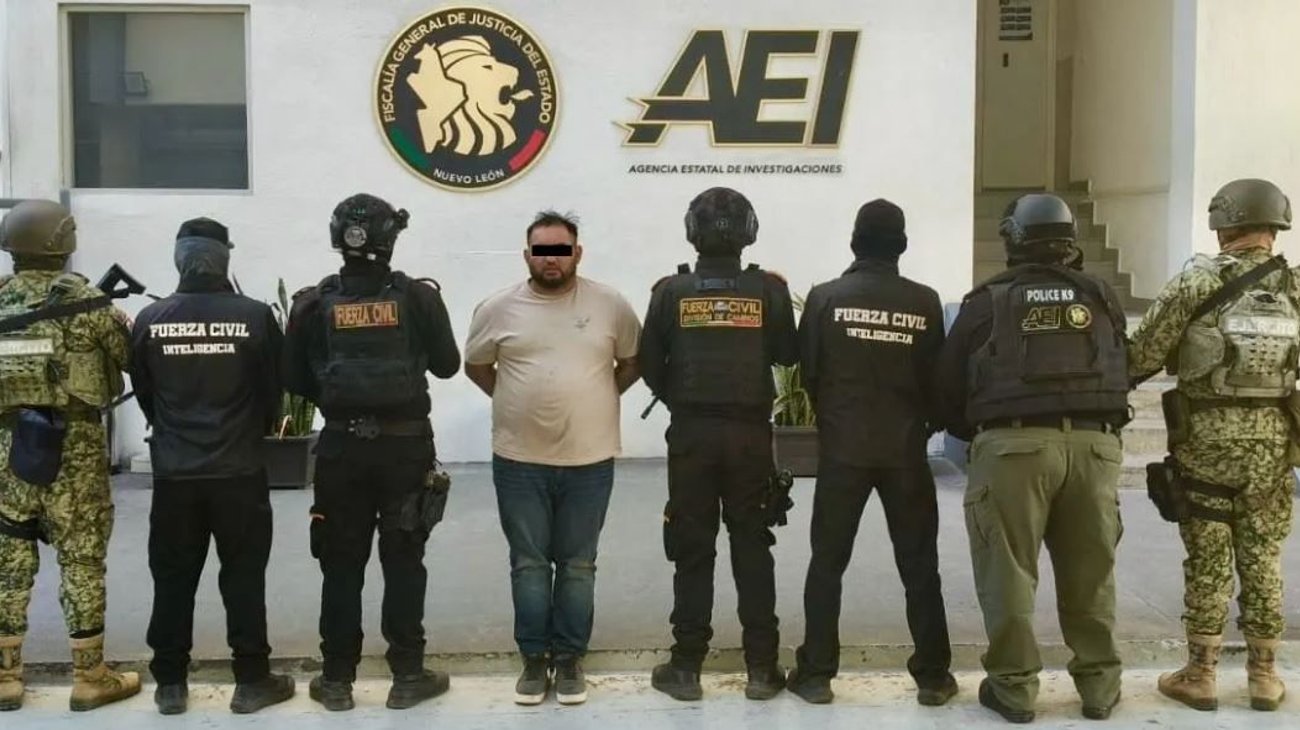 Detienen en Escobedo a presunto secuestrador con droga