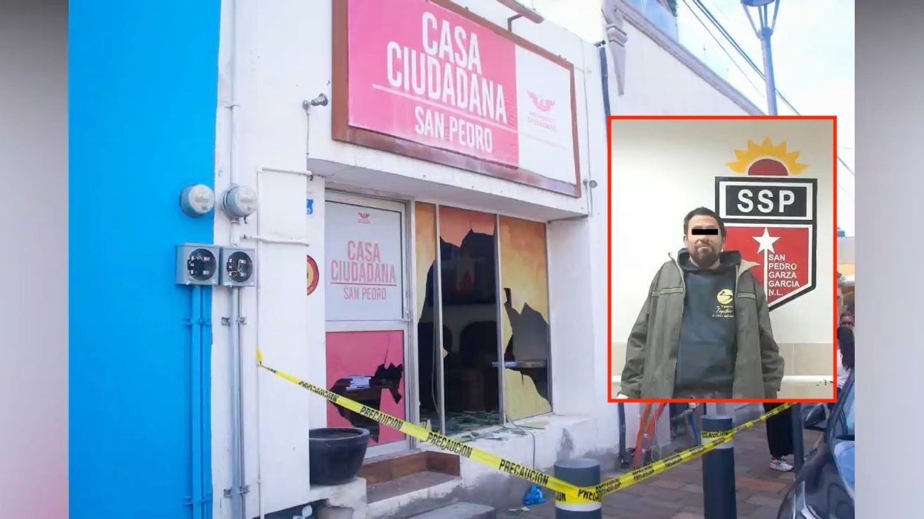  Cae por vandalizar Comité de MC en San Pedro