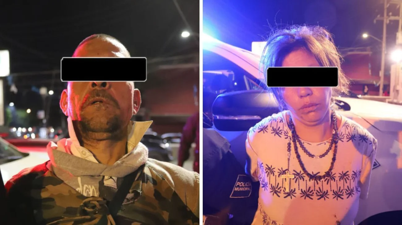 Mujer usa perro contra policías para que no detengan a su pareja