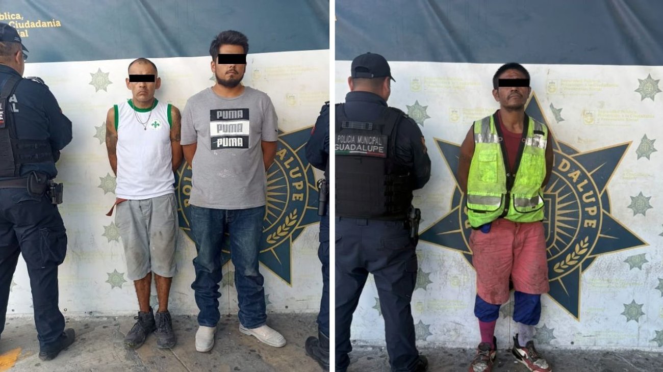 Detienen a tres hombres por acumulación de basura en Guadalupe