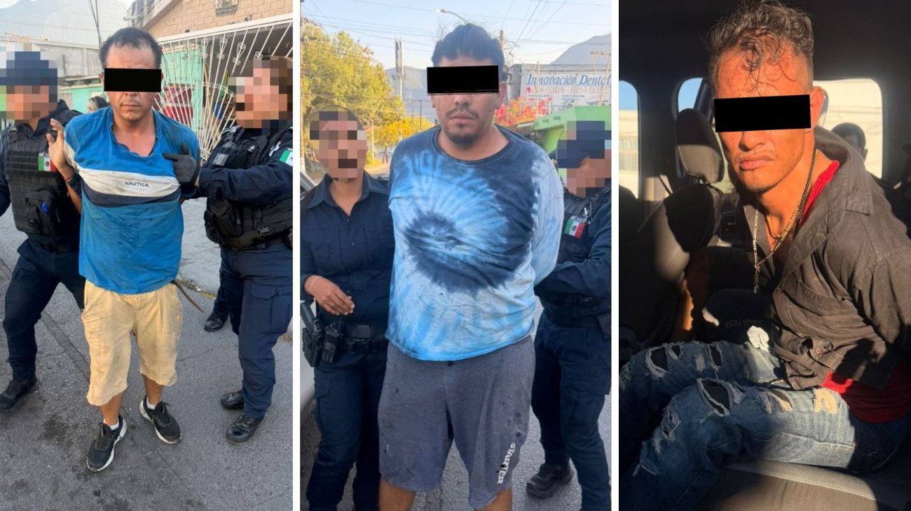 Capturan a tres presuntos sicarios en Guadalupe